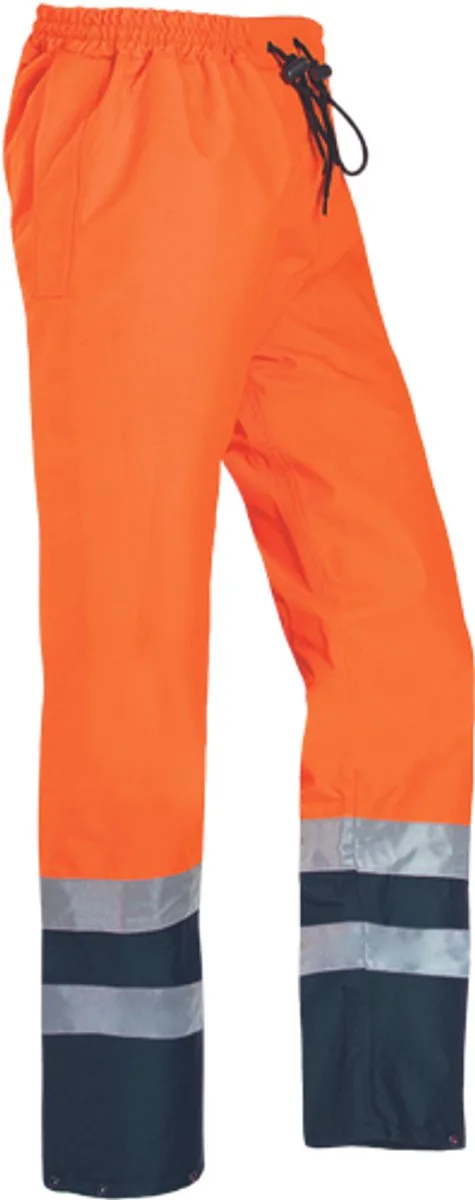 TARVISO high-vis broek 03020103 - Oranje de Sioen, Orange, XXL – image du produit