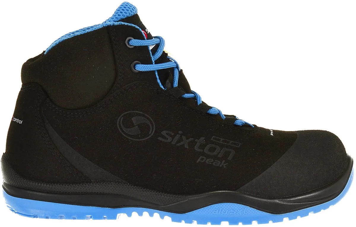 Cuban High S3 Werkschoen de Sixton Peak, Noir – image du produit