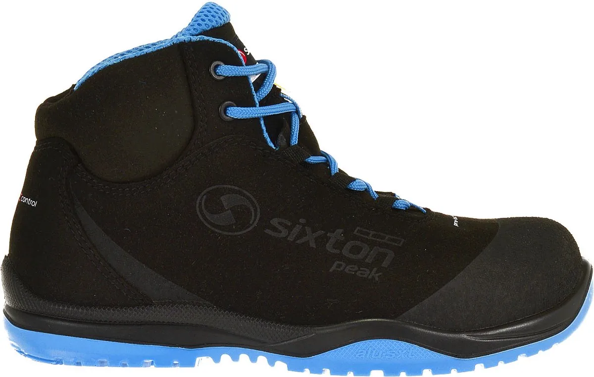 Cuban High S3 Werkschoen de Sixton Peak, Noir – image du produit