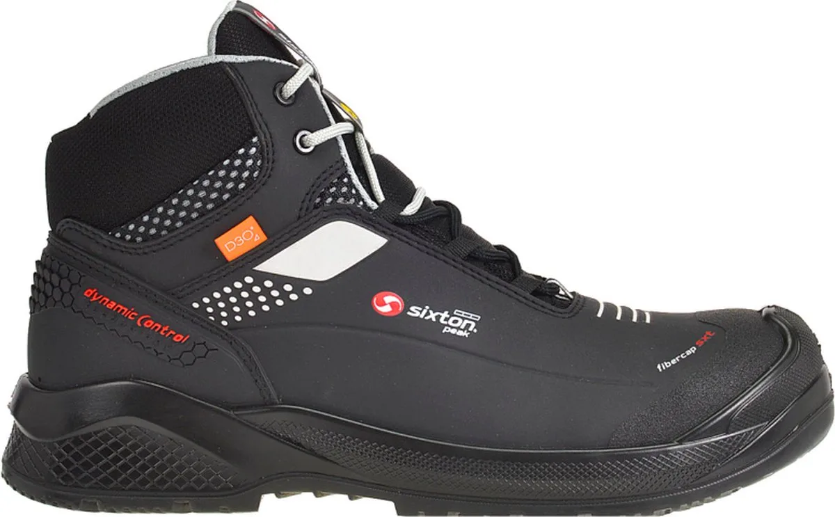 Muscle Hoog 43486-00 S3 - Zwart/Grijs de Sixton Peak, Noir, Gris, 41 – image du produit