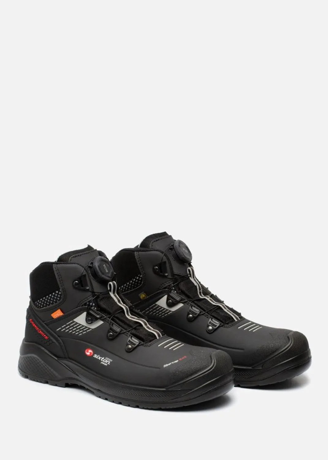 Resolute Muscle High Boa S3 Werkschoen by Sixton Peak, Black – product image