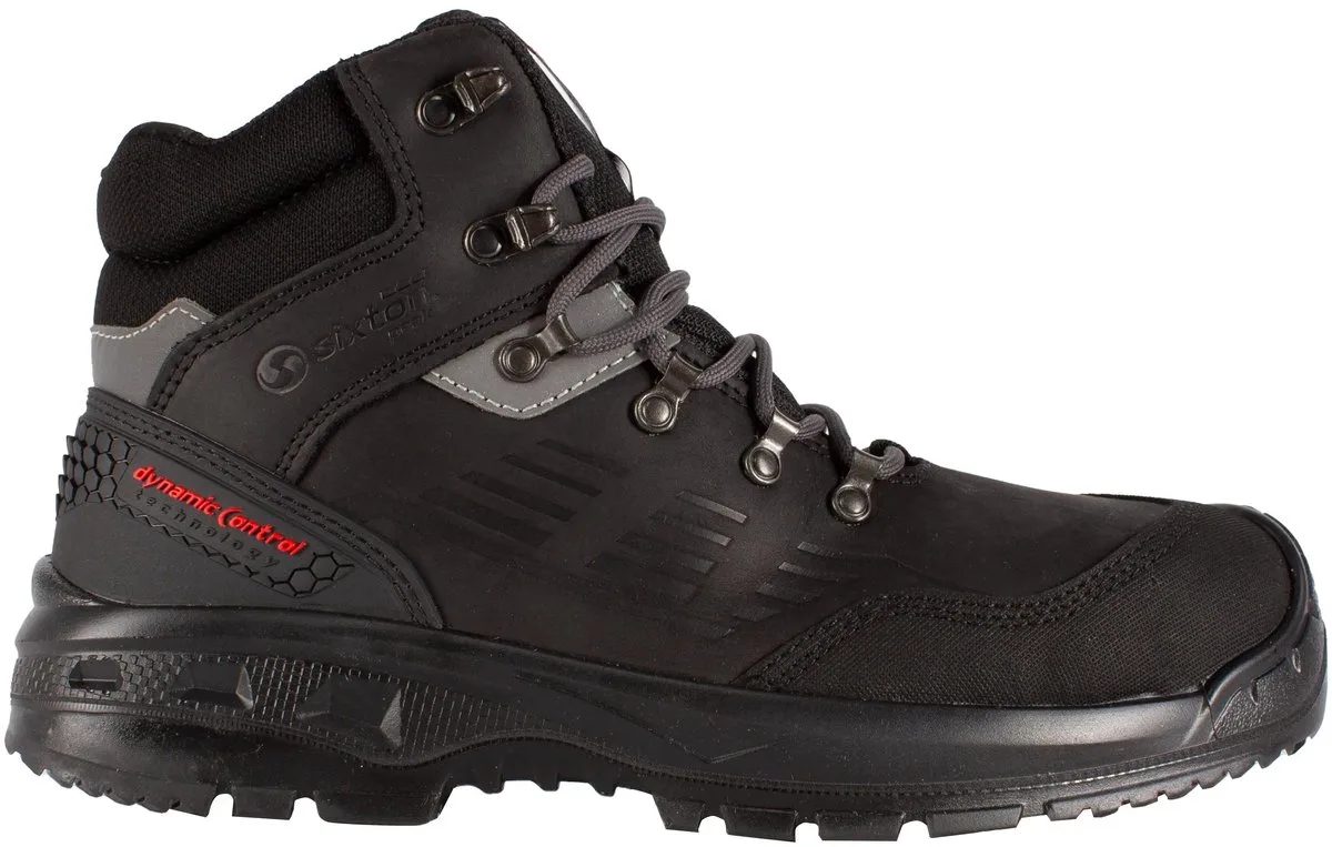 Sestriere Halfhoog S3S 2.0 van Sixton Peak, Zwart – productafbeelding