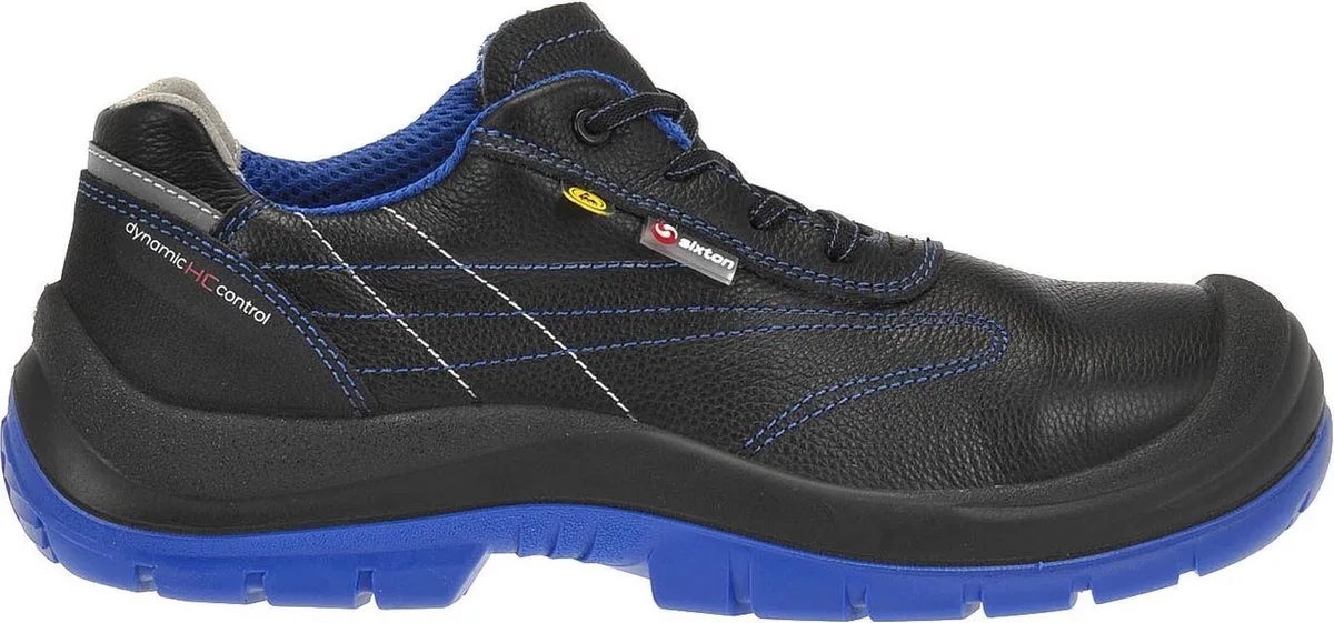 Sixton 83296-07L (Large) Brescia Laag S3 - Zwart/Blauw fra Sixton Peak, Sort, Blå, 42 – produktbillede
