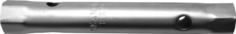 Pijpsleutel op Kaart - 18 x 19 mm van Skandia, Zilver – productafbeelding
