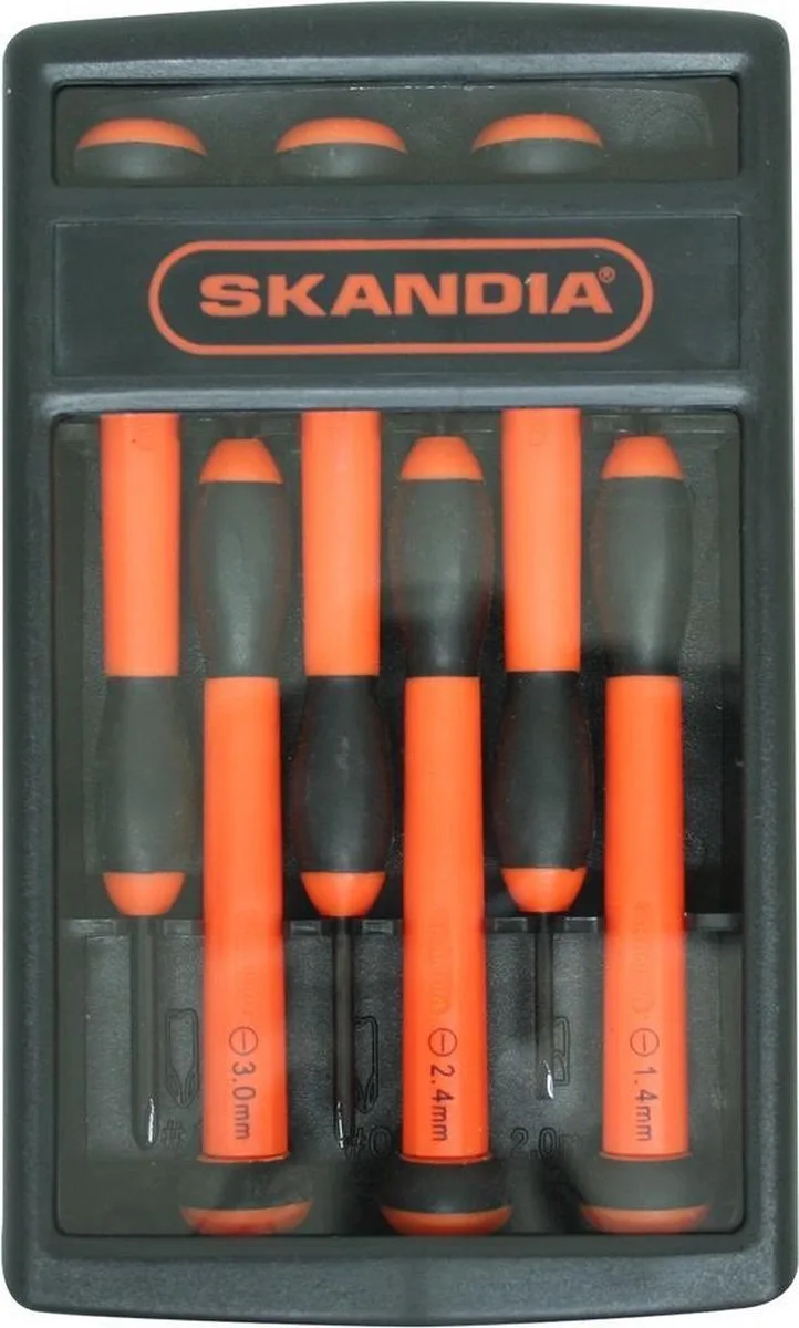 Precisie Mini Schroevendraaierset - 6 delig by Skandia – product image
