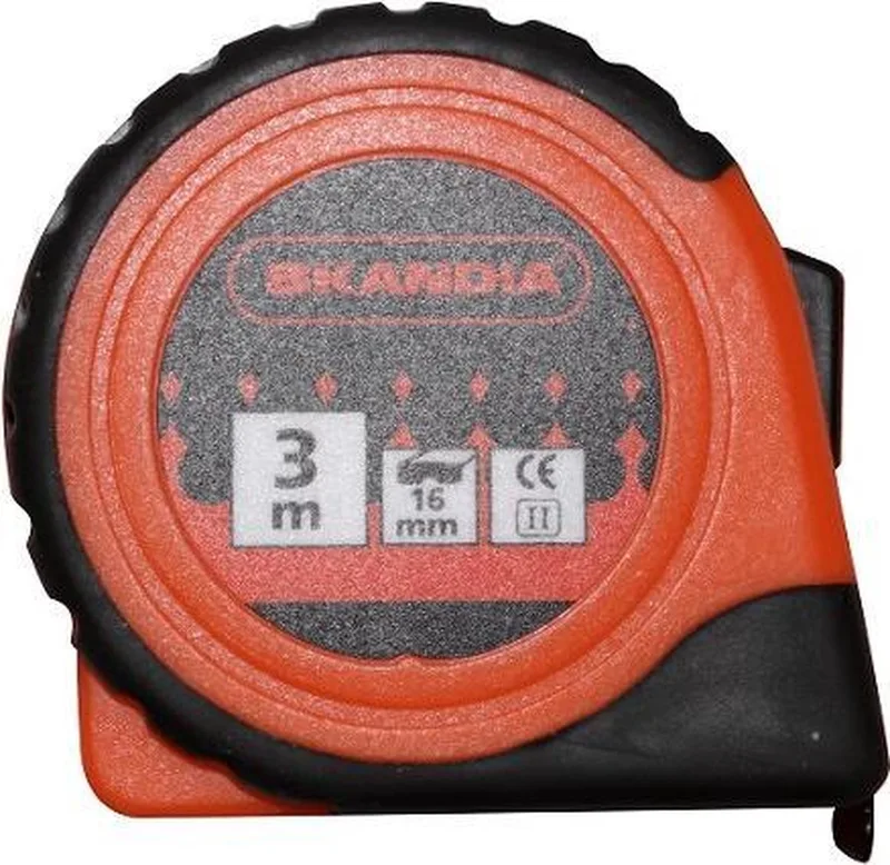 rolmaat 3 m by Skandia, Orange – product image