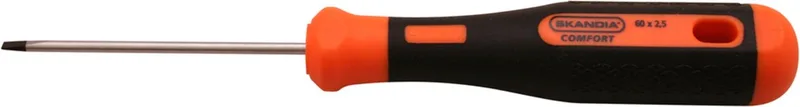 Schroevendraaier 2C - 2,5 x 60 mm de Skandia, Zwart – oranje – image du produit