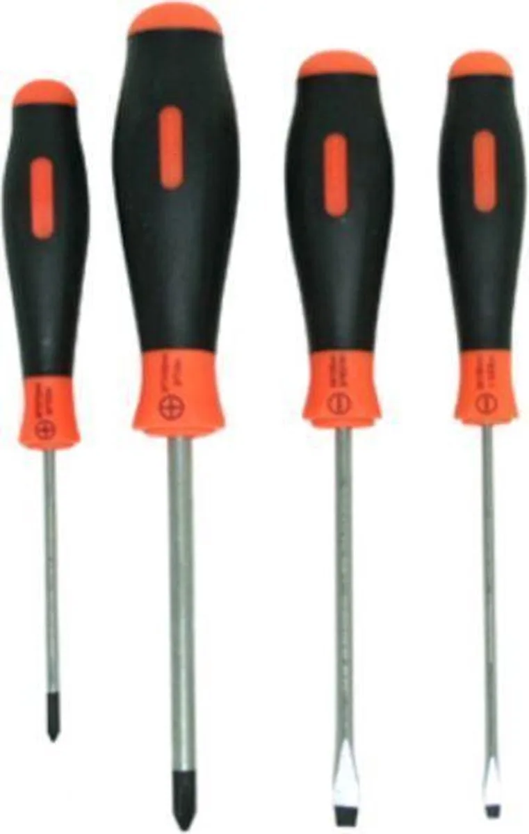 Schroevendraaierset - 2 Componenten - 4 delig von Skandia, Orange – Produktbild