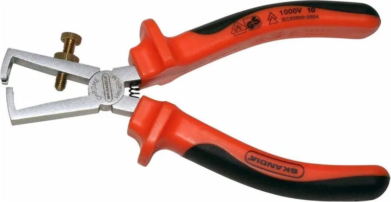 Striptang VDE 2C- 160 mm van Skandia, Oranje – productafbeelding