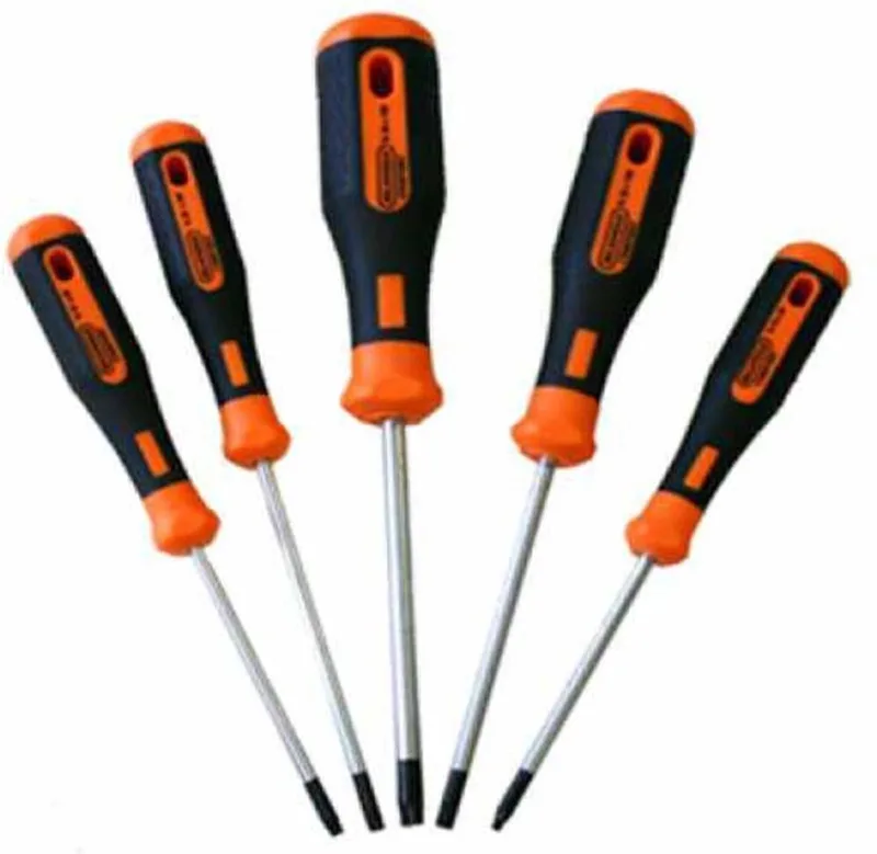 Torx Schroevendraaierset - 5 delig van Skandia, Oranje – productafbeelding