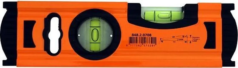 waterpas compact koker 200mm de Skandia, Orange – image du produit
