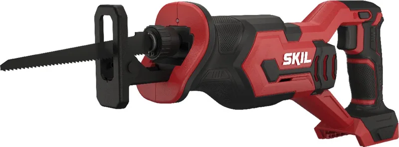 Accu Reciprozaag 20V - Softgrip - Houtzaag - Metaalzaag - Zaagmachine voor Hout - Snoeizaag - Takkenzaag - Tot 120mm Zaagcapaciteit - Inclusief Houtzaagblad - Geleverd Zonder Accu de Skil – image du produit