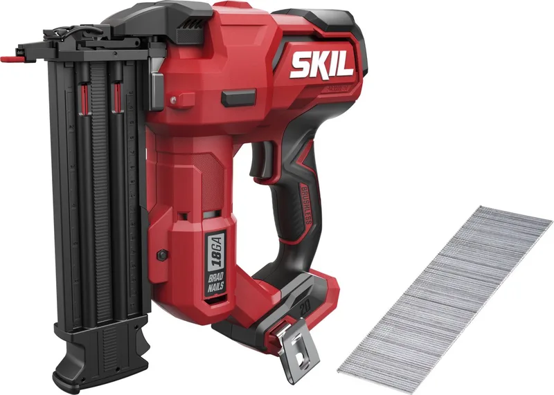 Borstelloze Accu Spijkerpistool - 20V - Accu Tacker - Max. 120 Spijkers per minuut - 1,2 mm - Met 100 Spijkers - Zonder Accu & Oplader by Skil – product image