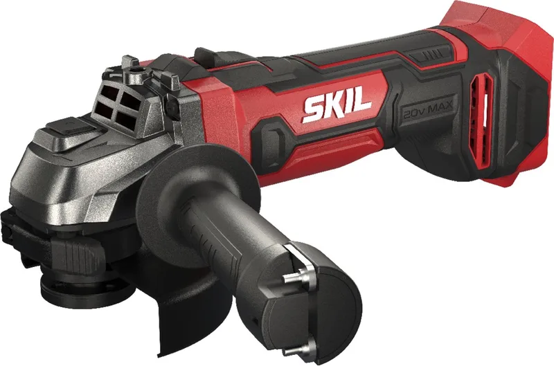 Haakse Slijper 115 mm Met Accu - 20V - Slijptol - Slijpmachine - Met Zijhandgreep & Beschermkap - Softgrip - Haakse Slijpers - Geleverd Zonder Accu de Skil – image du produit