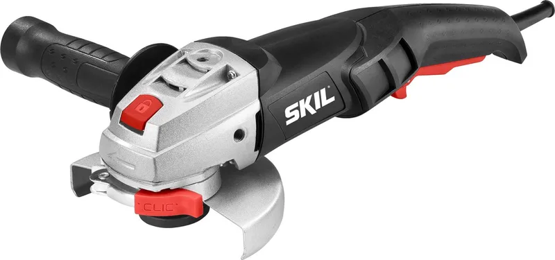 Haakse Slijper 125 mm - 800W - Slijptol - Slijpmachine - Met Zijhandgreep, Beschermkap & Flenzen - Haakse Slijpers - Met Snoer de Skil – image du produit