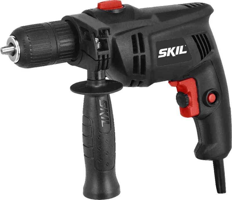 Klopboormachine 550W - Boormachine In Metselwerk - Klopboormachines - Snelspanboorkop 13mm - Met Diepteaanslag de Skil – image du produit