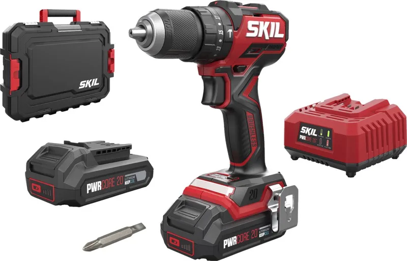 SKIL - 3075HC - Klopboormachine - Brushless, Incl. 2 Accu's 2,0Ah + Snellader de Skil – image du produit