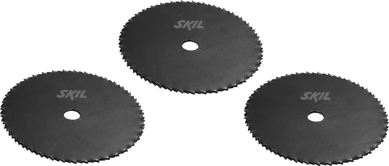 Zaagblad Set - Gehard Staal - Zaagblad Hout - Haakse Slijper - Slijptol - 89 mm & 80 Tanden - 3 Stuks van Skil – productafbeelding