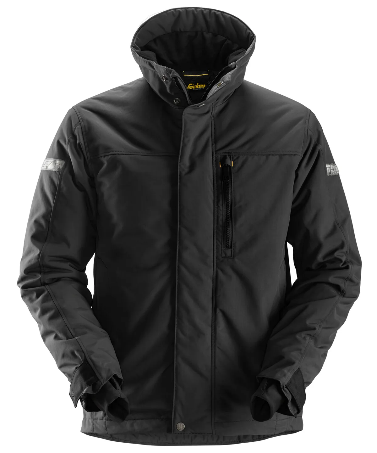 AllroundWork jakke (Sort, M) van Snickers Workwear – productafbeelding