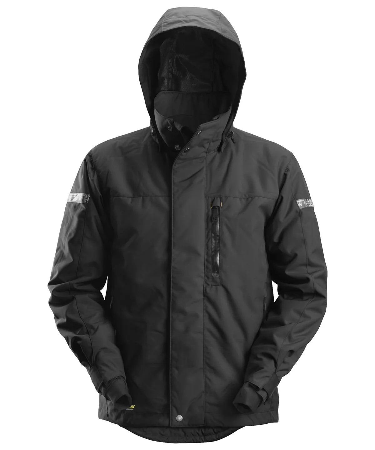 AllroundWork vandtæt jakke (Sort, S) de Snickers Workwear – image du produit