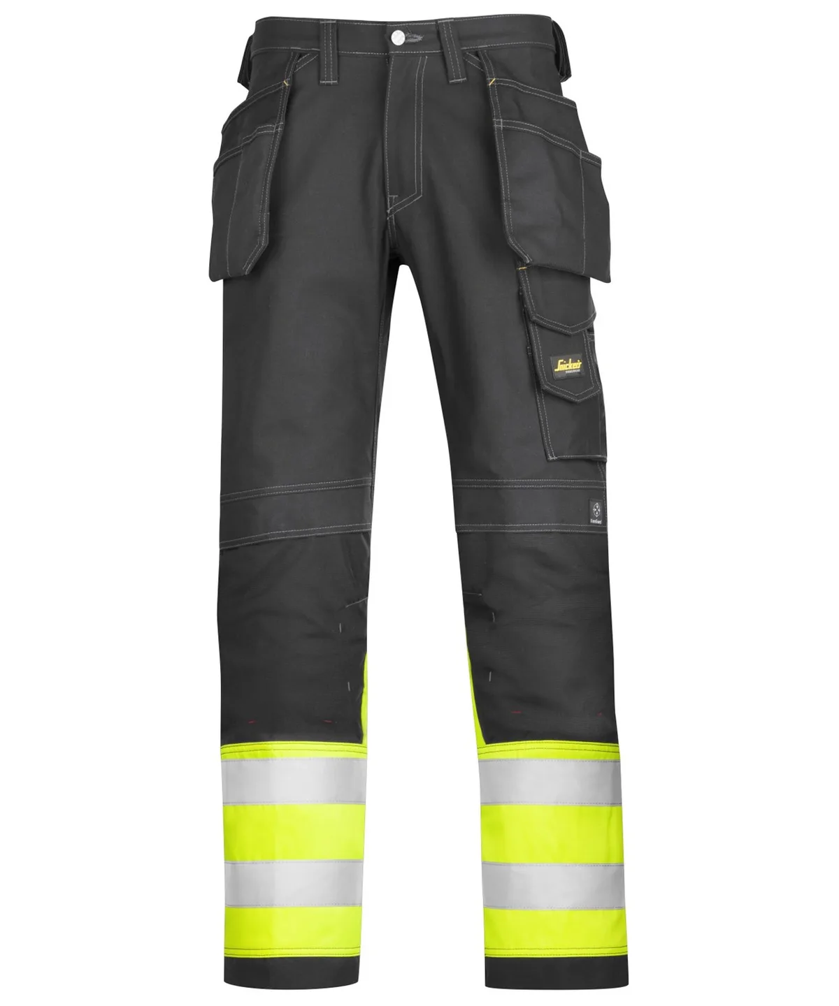 High-Vis bukser bomuld klasse 1 (44) von Snickers Workwear – Produktbild