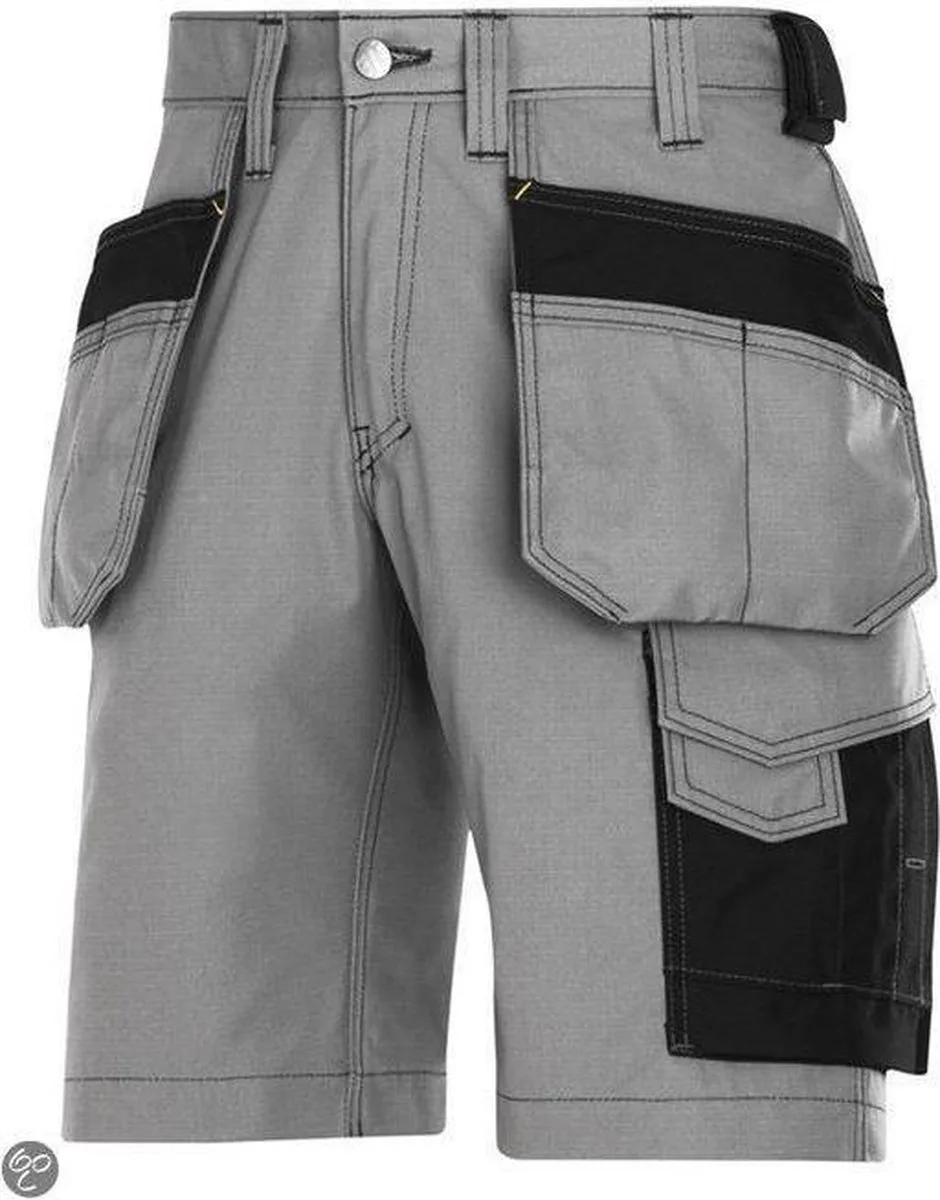 Holsterpocket Shorts Donker grijs-Zwart 3023-1804 M54 de Snickers Workwear, Gris – image du produit