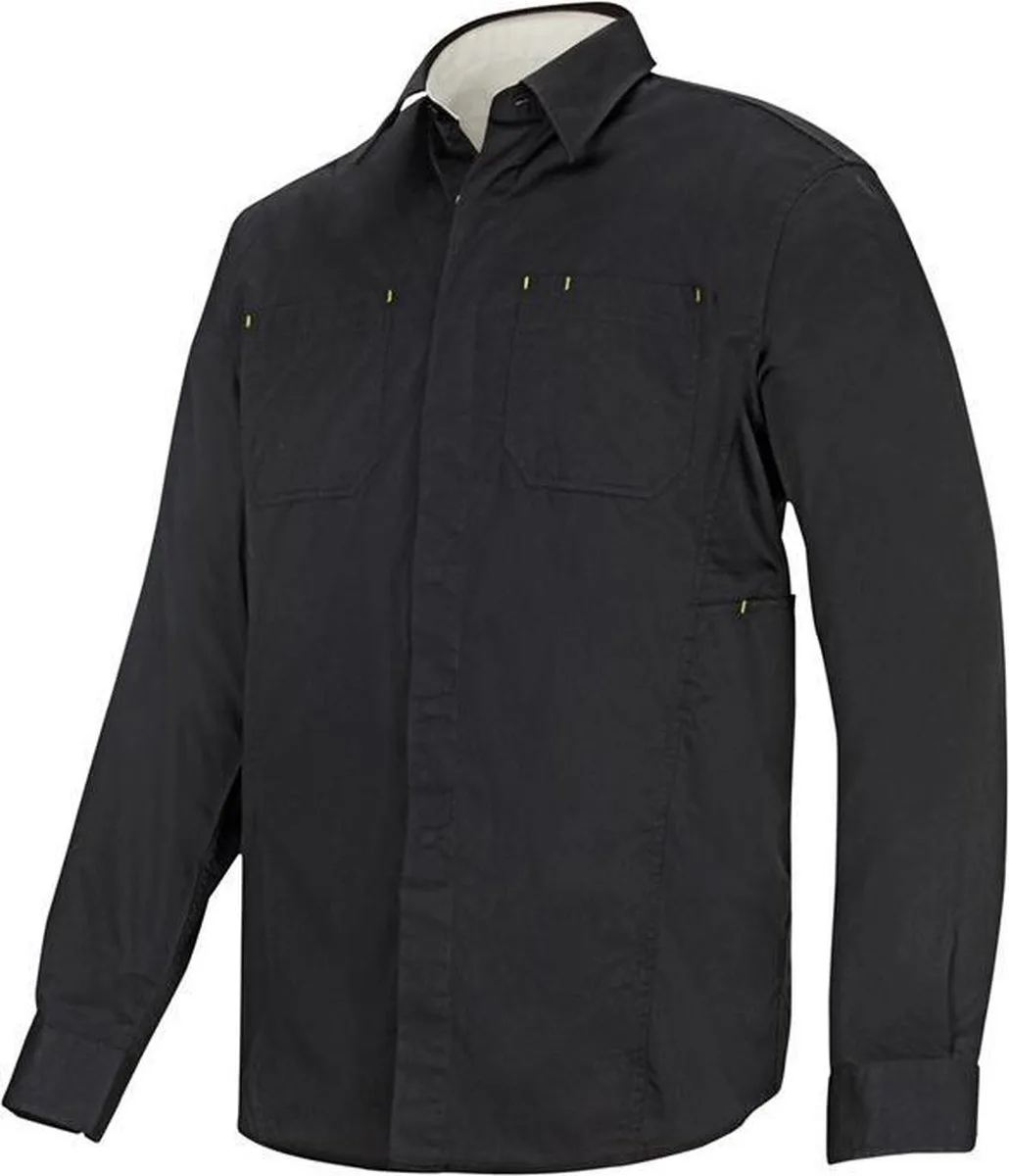 Industry Shirt Zwart/Grijs by Snickers Workwear, Grey, XL – product image