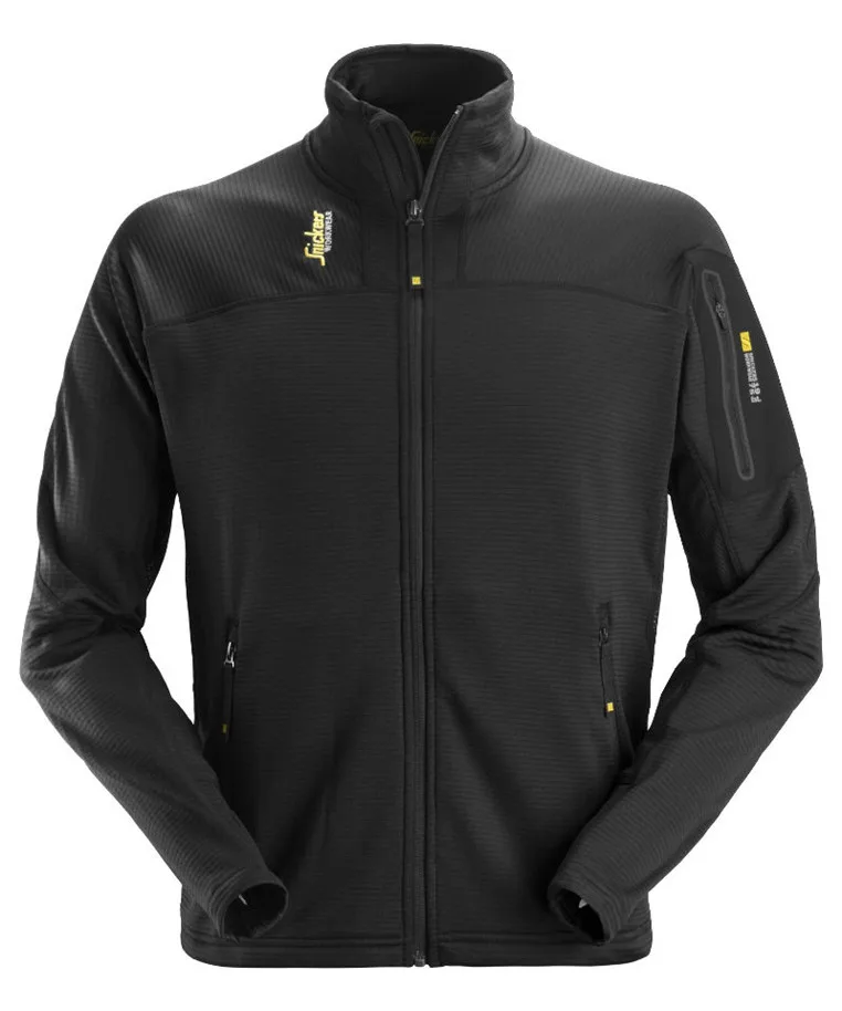 microfleece jakke (Sort, 3XL) de Snickers Workwear – image du produit