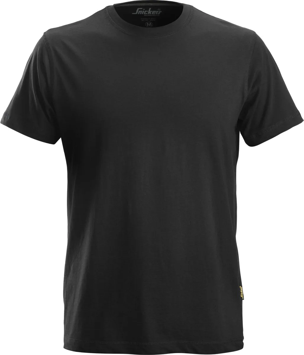 Snickers 2502 Classic Werk T-shirt - Katoen - Zwart by Snickers Workwear, Black, L – product image