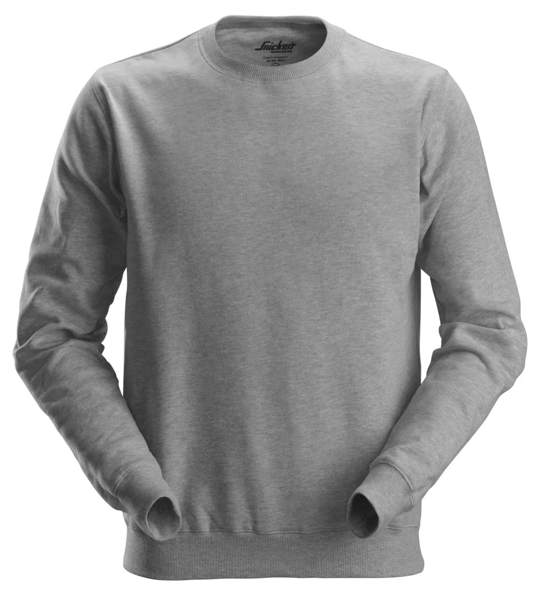 Snickers 2810 Sweatshirt - Grijs fra Snickers Workwear, Grå, XL – produktbillede