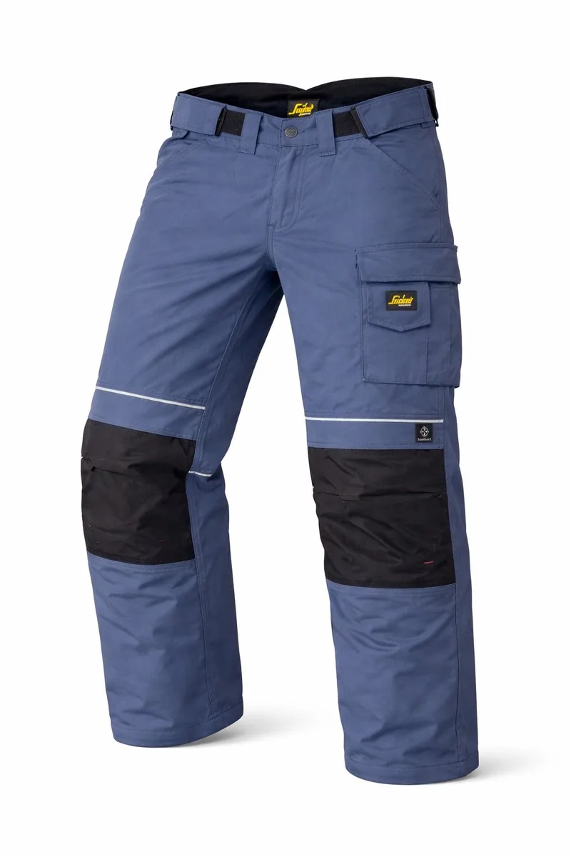 Werkbroek Snickers Workwear 3619 Power Winter Trousers – Navy/Black (9504) – Gevoerde Winter Werkbroek de Snickers Workwear, Donker blauw, 042 – image du produit