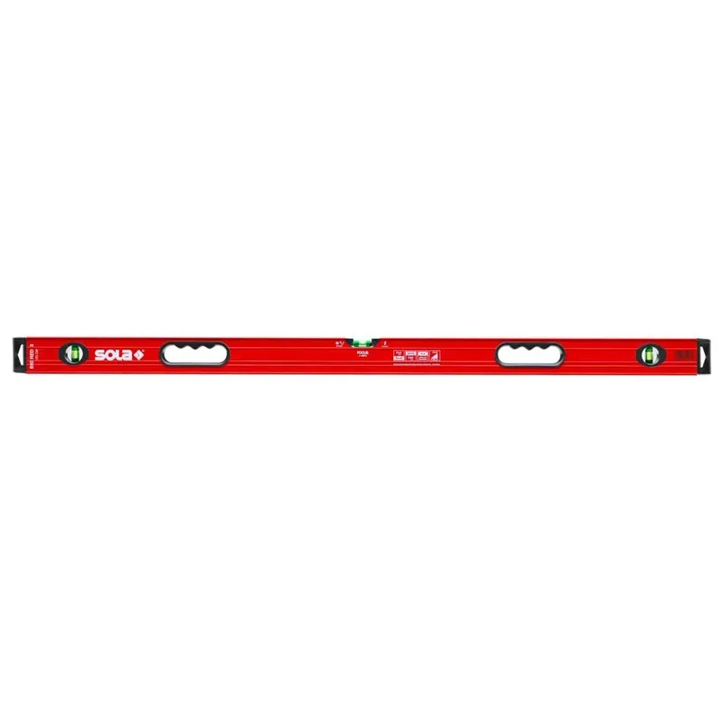 BIG RED 3 120 Aluminium Waterpas 120 cm - 0121401 - 1.80 m by Sola, Red – product image 2 of 6