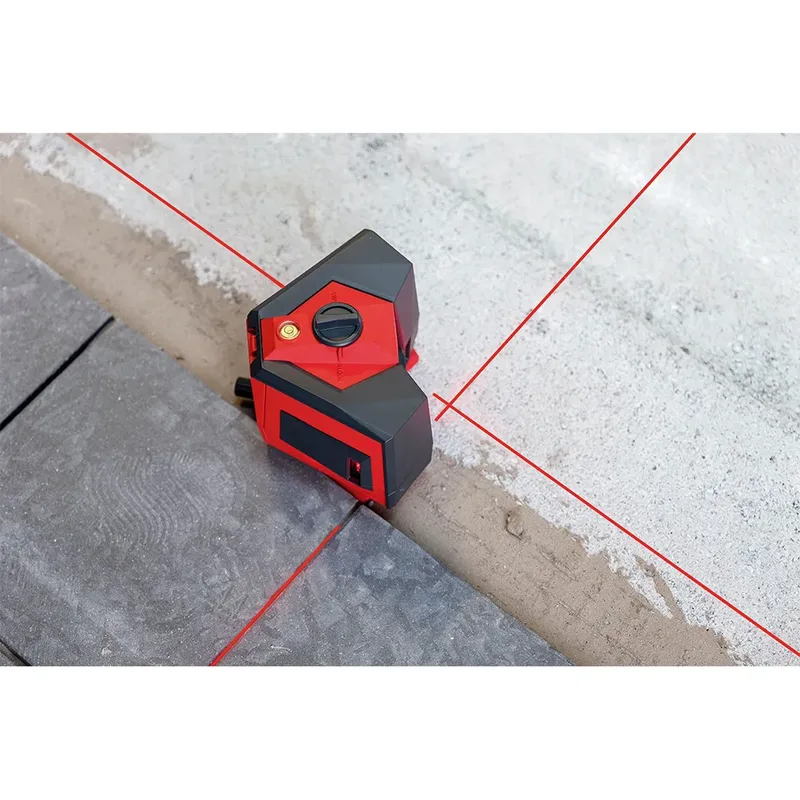 FLOX vloer- en kruislijnlaser in koffer + laserbril - 71017301 von Sola, Schwarz, Rot – Produktbild 3 von 3