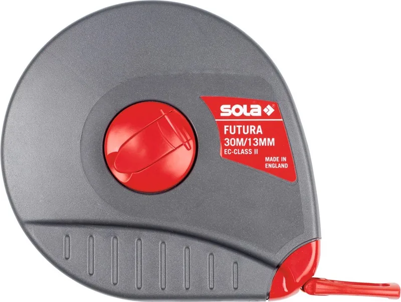 futura ft 30M/B landmeter - 30m by Sola, Grijs met rood – product image