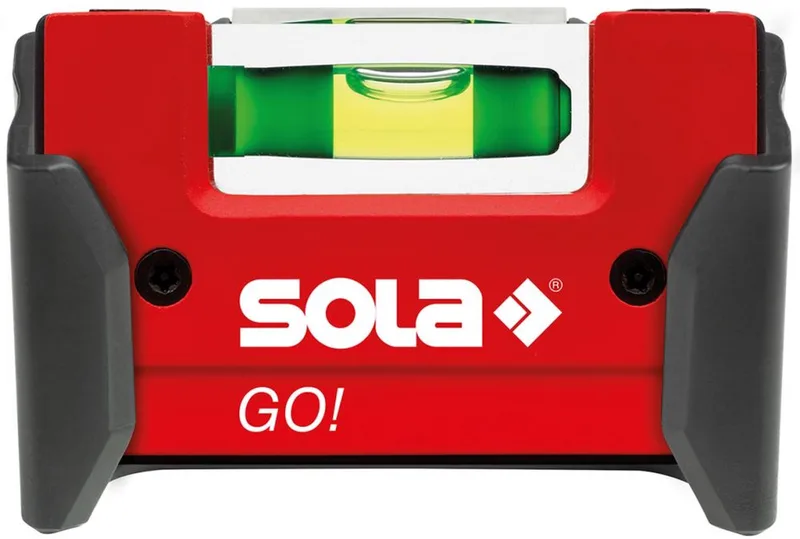 GO Clip mini waterpas – 01620201 - Tot 0.25 m by Sola, Red – product image