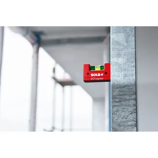 GO Magnetic mini waterpas – 01621101 - Tot 0.25 m van Sola, Rood – productafbeelding 3 van 6