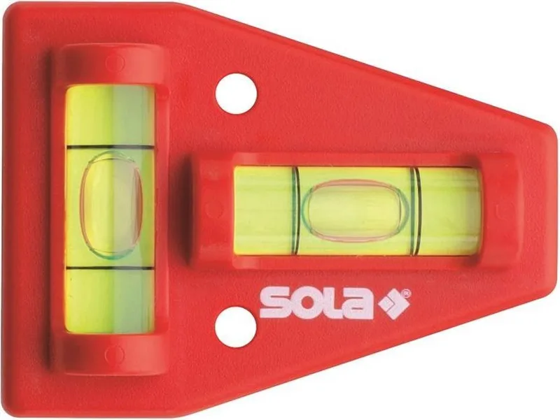 Kunststof waterpas K5 by Sola, Red – product image