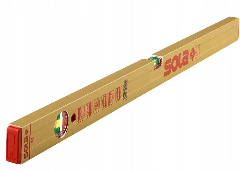 Merkloze Waterpas Aluminium 180 cm met Hoge Nauwkeurigheid de Sola, Or – image du produit