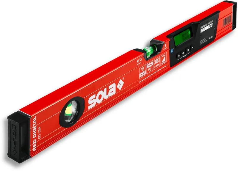 RED 180 Digital Waterpas met Bluetooth 180 cm - 01731601 by Sola, Blue – product image