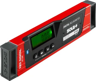 RED 25 Digital Waterpas met Bluetooth - 01730201 van Sola, Kleurloos – productafbeelding 1 van 2