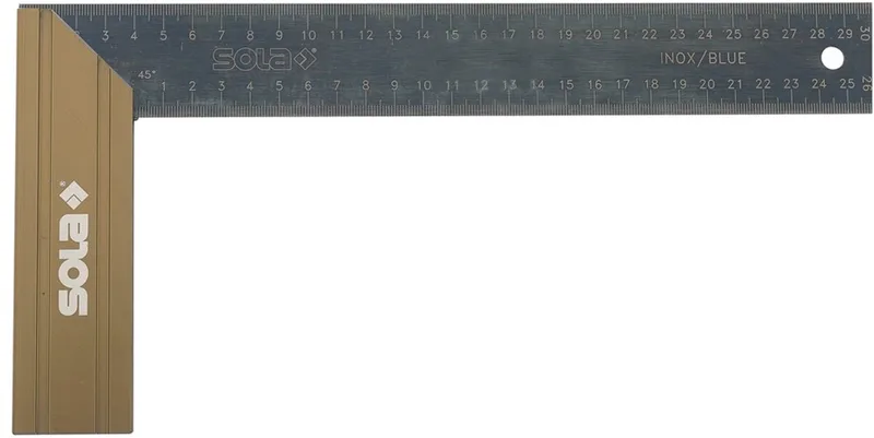 SRG 250 Schrijfhaak - 250 x 145mm by Sola, Silver, Blue – product image