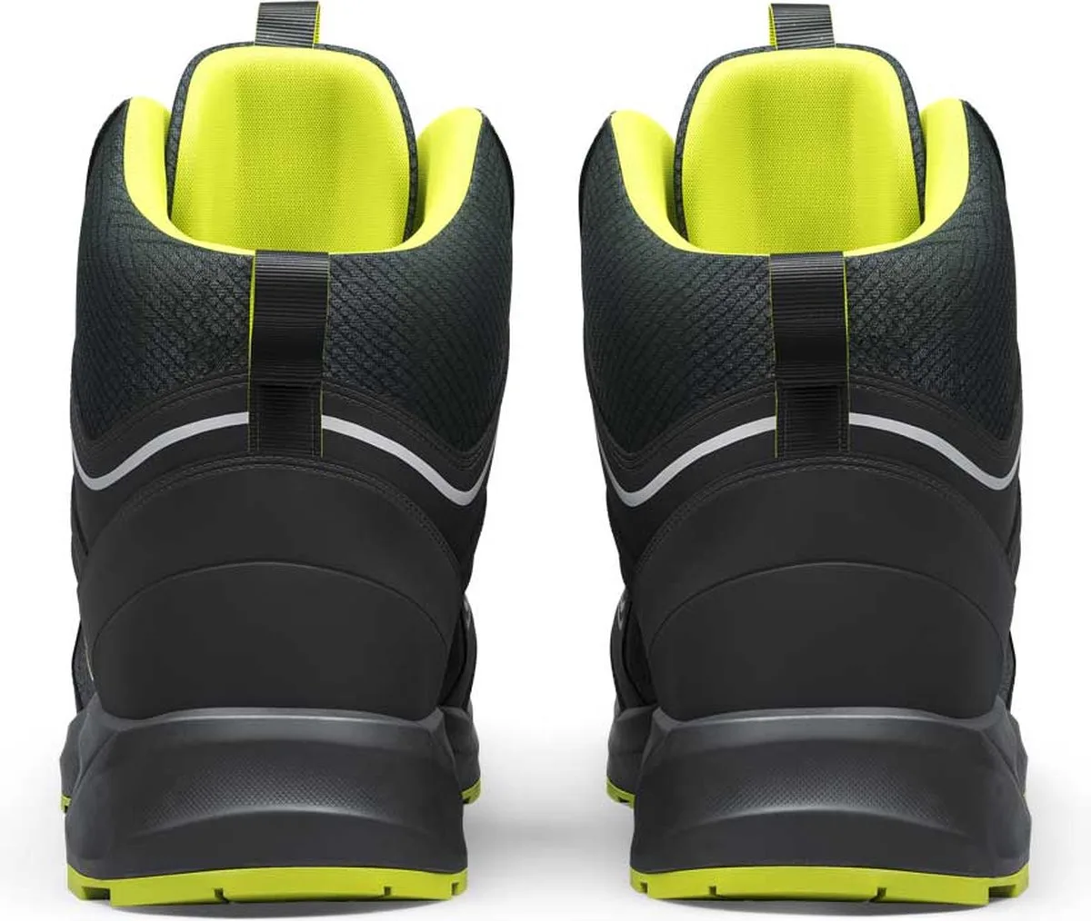 Stiefel SG ADAPT MID Schwarz/Lime, S3L ESD Gr: 45 SOLID GEAR von Solid Gear, Grün, Schwarz – Produktbild