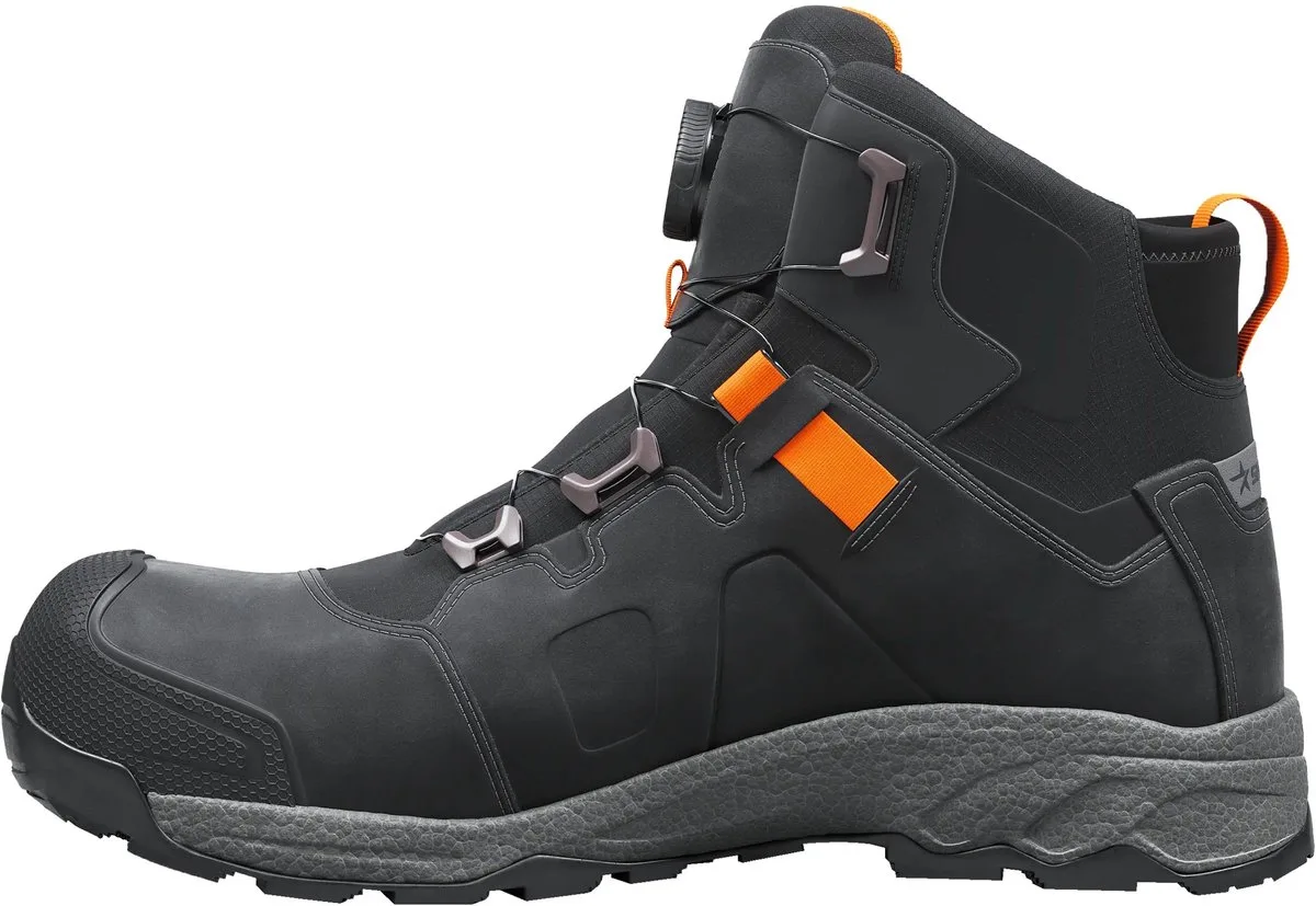 werkschoenen S3S Vapor 3 Mid van Solid Gear, Zwart – productafbeelding
