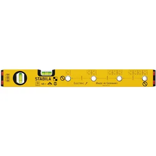 43cm Type 70 electric waterpas elektricien - 16135 van Stabila, Kleurloos – productafbeelding 2 van 4