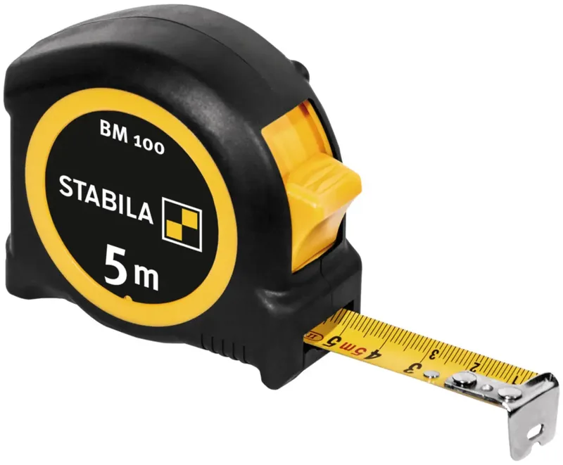 BM 100 (cm) 19568 Maßband 5 m ABS van Stabila – productafbeelding 1 van 5