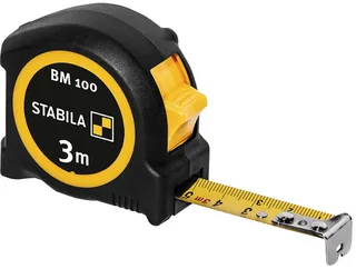 BM 100 (cm) 19570 Maßband 3 m ABS by Stabila – product image 1 of 5