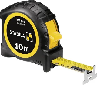 BM 300 19843 Rolmaat 10 m ABS-PC by Stabila, Kleurloos – product image 1 of 6