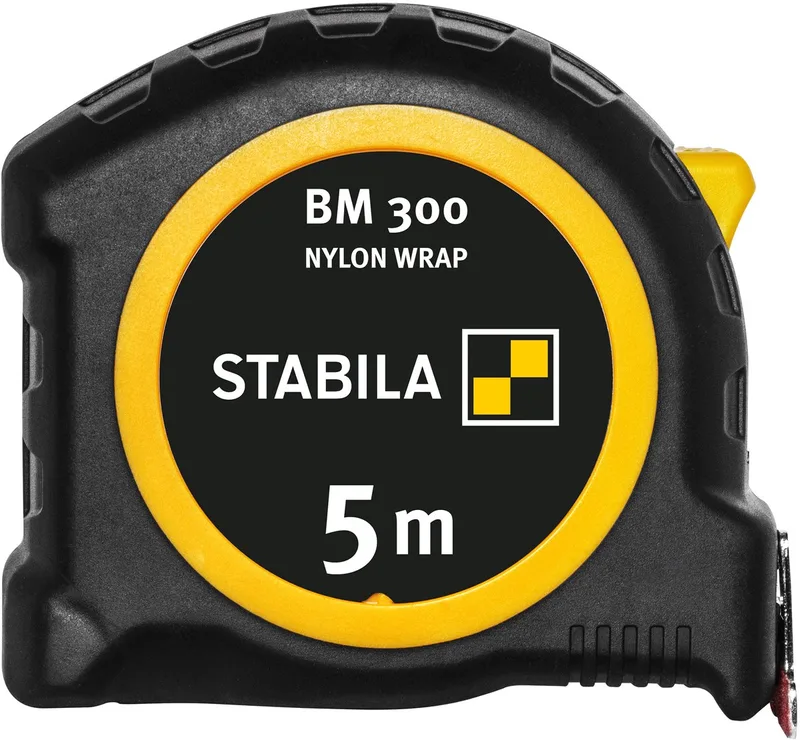 BM 300 (cm) 19577 Rolmaat 5 m ABS by Stabila, Kleurloos – product image 1 of 6