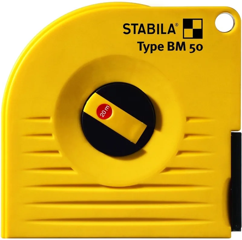 BM50G 17215 Rolmaat Kunststof (glasvezelversterkt) de Stabila, Kleurloos – image du produit