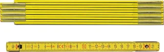 Duimstok - 2m 607-2m by Stabila, Yellow – product image 1 of 2